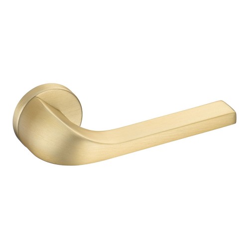 Дверная ручка HA143RO12 BB NETA цвет матовое золото 2 штуки Дверная ручка HA143RO12 BB NETA цвет матовое золото 2 штуки