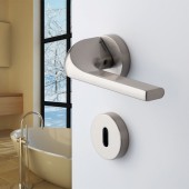 Дверная ручка HA143RO12 BB NETA цвет матовое золото 2 штуки 