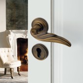 Дверная ручка HA155RO14 ABM BELINDA цвет старая бронза 2 штуки 