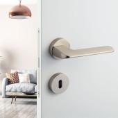 Дверная ручка HA170RO11 NBM ATLAS цвет брашированный матовый никель 2 штуки 