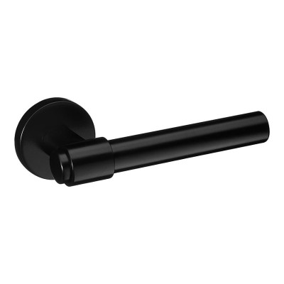 Дверная ручка HA187RO12 AL6 AXEL цвет черный 2 штуки 