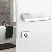 Дверная ручка HA197RO15 AL6 ULTRON цвет черный 2 штуки 