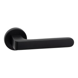 Дверная ручка HA210RO12 AL6 MARVEL цвет черный 2 штуки Дверная ручка HA210RO12 AL6 MARVEL цвет черный 2 штуки