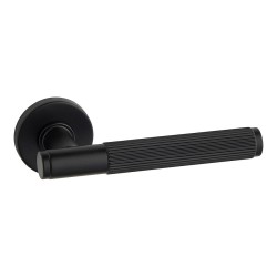 Дверная ручка HA219LRO12 AL6 NEPTUN-L цвет черный 2 штуки Дверная ручка HA219LRO12 AL6 NEPTUN-L цвет черный 2 штуки
