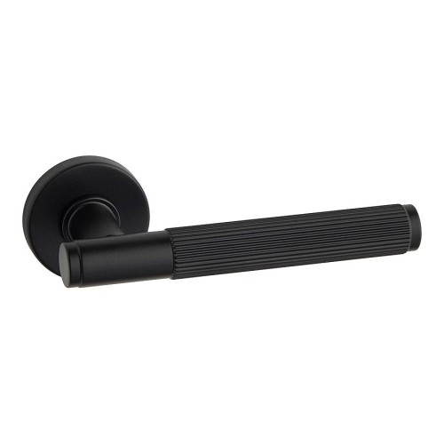 Дверная ручка HA219LRO12 AL6 NEPTUN-L цвет черный 2 штуки Дверная ручка HA219LRO12 AL6 NEPTUN-L цвет черный 2 штуки