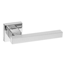 Дверная ручка HA220LRO11 CR TRONE-L цвет глянцевый хром 2 штуки Дверная ручка HA220LRO11 CR TRONE-L цвет глянцевый хром 2 штуки