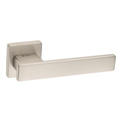 Дверная ручка HA222RO11 NBM NORMA цвет брашированный матовый никель 2 штуки Дверная ручка HA222RO11 NBM NORMA цвет брашированный матовый никель 2 штуки