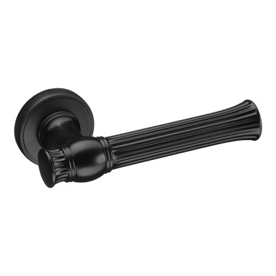 Дверная ручка HA223RO14 AL6 JULIET цвет черный 2 штуки