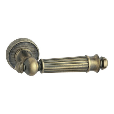 Дверная ручка HA225RO14 ABM MIRA цвет состаренная латунь 2 штуки