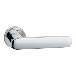 Дверная ручка HA227RO12 CR SINUS цвет глянцевый хром 2 штуки Дверная ручка HA227RO12 CR SINUS цвет глянцевый хром 2 штуки