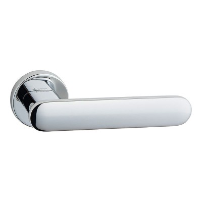 Дверная ручка HA227RO12 CR SINUS цвет глянцевый хром 2 штуки