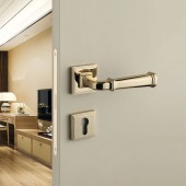 Дверная ручка HA233RO17 AL6 RODIN цвет черный 2 штуки