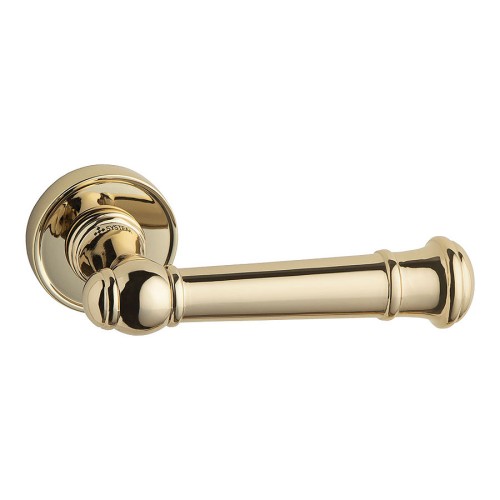 Дверная ручка HA235RO14 GL FIGARO цвет глянцевое золото 2 штуки