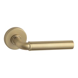 Дверная ручка HA246RO12 GB NORD цвет матовая латунь 2 штуки 