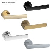 Дверная ручка HA252RO11 AL6 DOMINO цвет черный 2 штуки Дверная ручка HA252RO11 AL6 DOMINO цвет черный 2 штуки