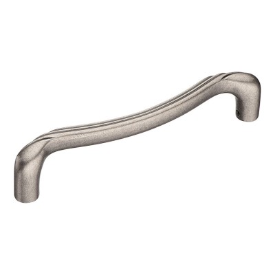 Дверная ручка скоба PH9565 0280 OSM цвет старое серебро длина 307 мм, крепление 280 мм