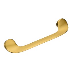 Дверная ручка скоба PH9575 0280 GLB цвет матовое золото длина 332 мм, крепление 280 мм
