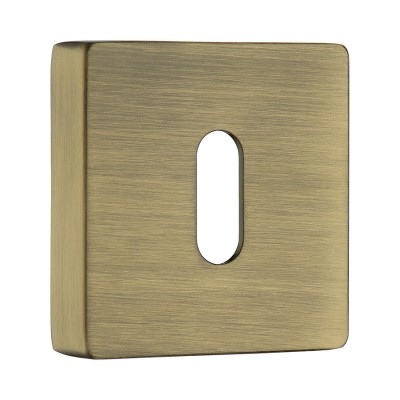 Накладка с овальным отверстием для ключа RO11N ABM ROSET цвет состаренная латунь