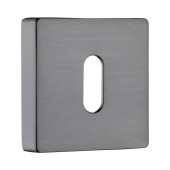 Дверная ручка HA222RO11 BBN NORMA цвет черный матовый никель 2 штуки