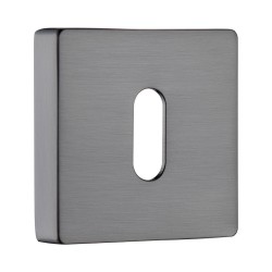 Накладка с овальным отверстием для ключа RO11N BBN ROSET цвет черный матовый никель