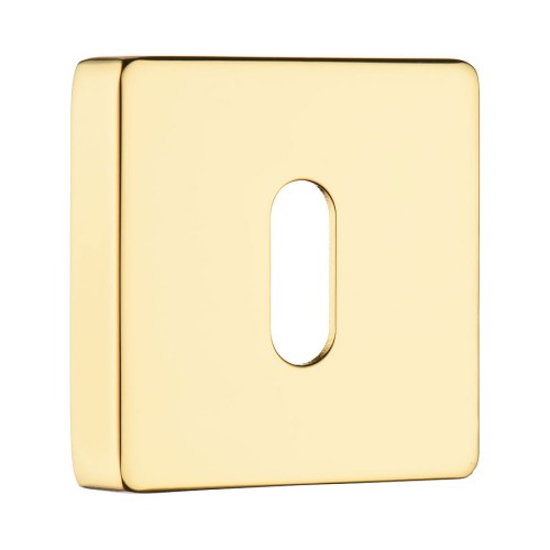 Накладка с овальным отверстием для ключа RO11N GL ROSET цвет глянцевое золото
