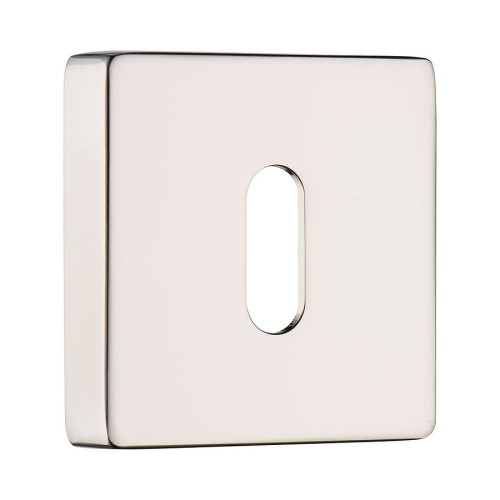 Накладка с овальным отверстием для ключа RO11N PN ROSET цвет глянцевый никель