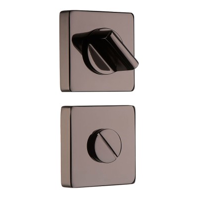 Накладки с поворотной кнопкой RO11W6 BN ROSET цвет черный никель