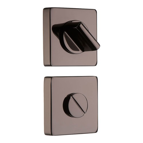 Накладки с поворотной кнопкой RO11W6 BN ROSET цвет черный никель