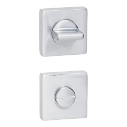 Накладки с поворотной кнопкой RO11W6 CB ROSET цвет полированный хром