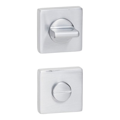 Накладки с поворотной кнопкой RO11W6 CB ROSET цвет полированный хром