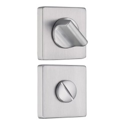 Накладки с поворотной кнопкой RO11W6 CBM ROSET цвет полированный матовый хром