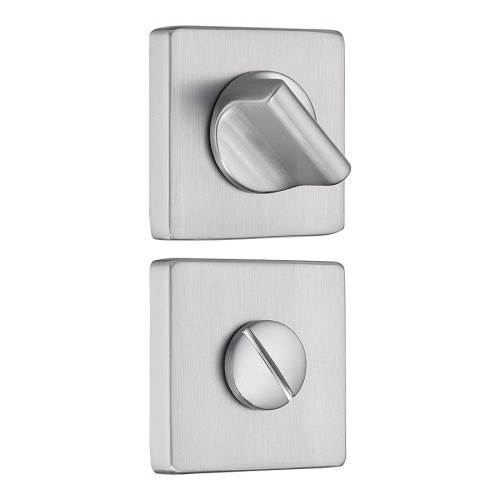 Накладки с поворотной кнопкой RO11W6 CBM ROSET цвет полированный матовый хром