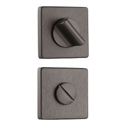 Накладки с поворотной кнопкой RO11W6 ELX1 ROSET цвет брашированный графит