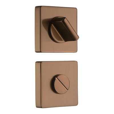 Накладки с поворотной кнопкой RO11W6 RSB ROSET цвет брашированная розовая медь