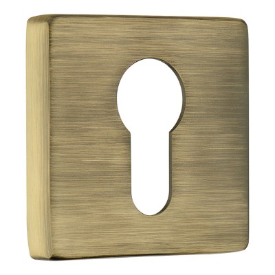 Накладка с цилиндрическим отверстием для ключа RO11Y ABM ROSET цвет состаренная латунь