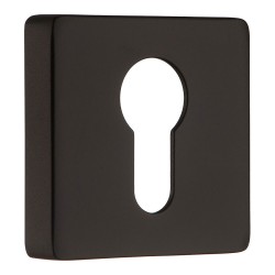 Накладка с цилиндрическим отверстием для ключа RO11Y AL6 ROSET цвет черный