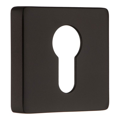 Накладка с цилиндрическим отверстием для ключа RO11Y AL6 ROSET цвет черный
