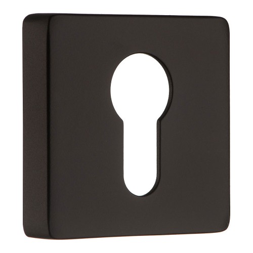 Накладка с цилиндрическим отверстием для ключа RO11Y AL6 ROSET цвет черный