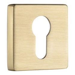 Накладка с цилиндрическим отверстием для ключа RO11Y BB ROSET цвет матовое золото