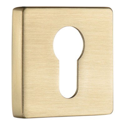 Накладка с цилиндрическим отверстием для ключа RO11Y BB ROSET цвет матовое золото