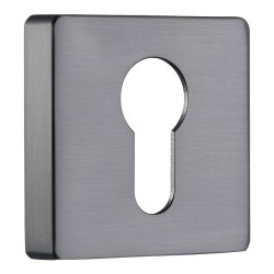 Накладка с цилиндрическим отверстием для ключа RO11Y BBN ROSET цвет черный брашированный никель 