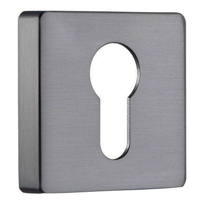 Накладка с цилиндрическим отверстием для ключа RO11Y BBN ROSET цвет черный брашированный никель 