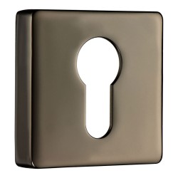 Накладка с цилиндрическим отверстием для ключа RO11Y BN ROSET цвет черный никель