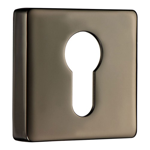 Накладка с цилиндрическим отверстием для ключа RO11Y BN ROSET цвет черный никель