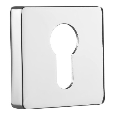 Накладка с цилиндрическим отверстием для ключа RO11Y CR ROSET цвет глянцевый хром