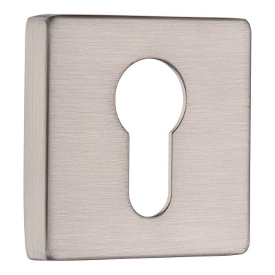Накладка с цилиндрическим отверстием для ключа RO11Y NBM ROSET цвет брашированный матовый никель