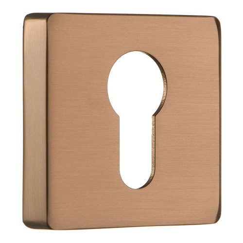 Накладка с цилиндрическим отверстием для ключа RO11Y RSB ROSET цвет брашированная розовая медь Накладка с цилиндрическим отверстием для ключа RO11Y RSB ROSET цвет брашированная розовая медь