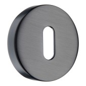 Дверная ручка HA231RO12 BBN ARIEL цвет черный матовый никель 2 штуки