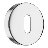 Дверная ручка HA118RO12 CR GARNET цвет глянцевый хром 2 штуки