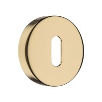 Накладки с цилиндрическим отверстием для ключа RO12N GL ROSET цвет глянцевое золото 2 штуки Накладки с цилиндрическим отверстием для ключа RO12N GL ROSET цвет глянцевое золото 2 штуки